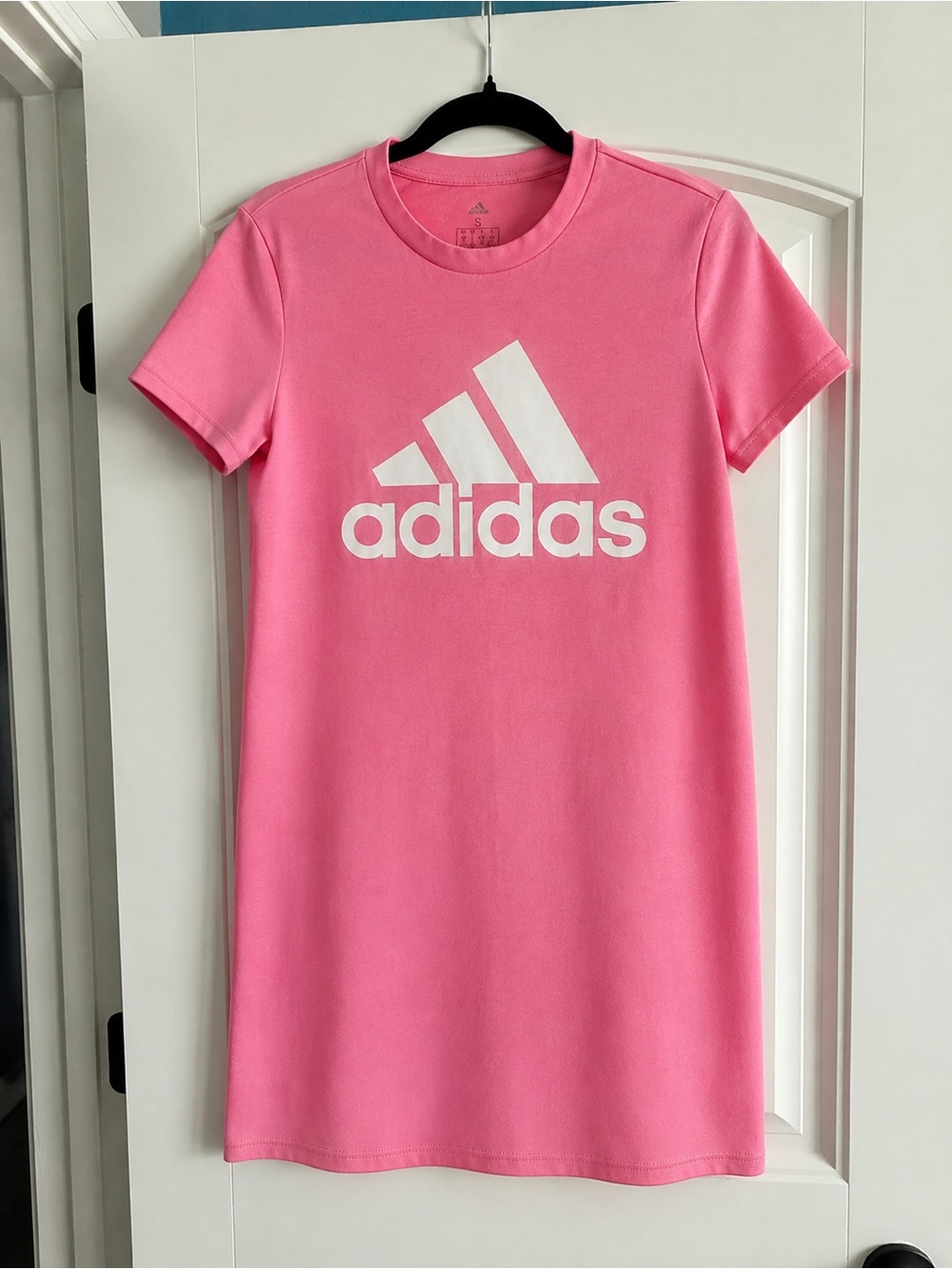 Women’s adidas Pink Logo Tee Dress
